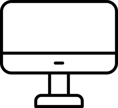 ekran görüntüleme simgesini ana hat biçiminde izle