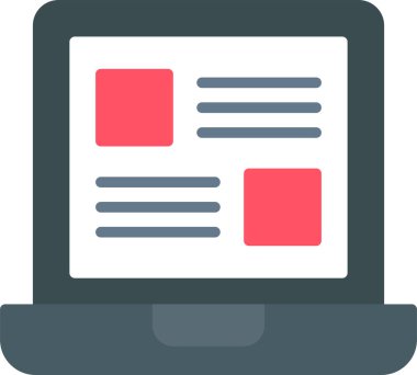 elektronik aygıtlarda bilgisayar aygıtı dizüstü bilgisayarı simgesi - aygıtlar kategorisinde