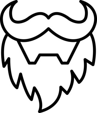 Viking baş simgesi, özet biçimi