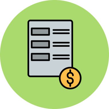 para simgesi vektör illüstrasyonu