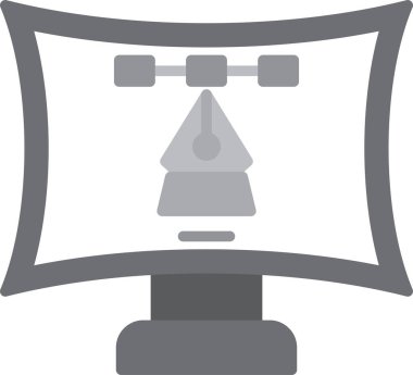 kamera fotoğrafçılık simgesi - taslak biçimi