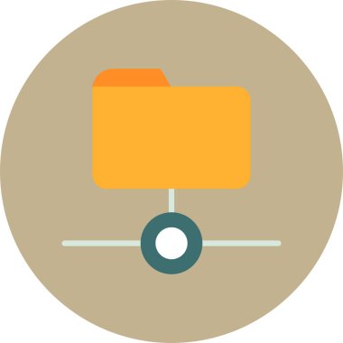 Modern simgenin vektör illüstrasyonu