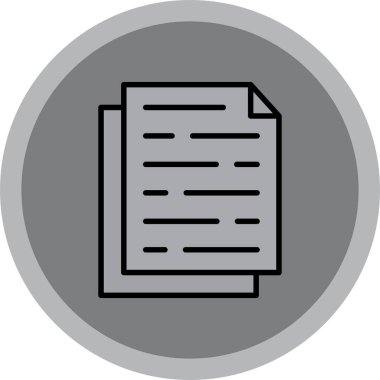 dosya biçimi simgesi, vektör illüstrasyonu