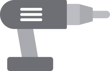 araba mekanik otomobil simgesi düz biçimli