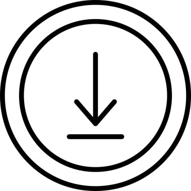 ok simgesi vektör illüstrasyonu