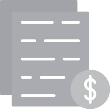 belge simgesi vektör illüstrasyonu