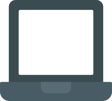 Ana hat biçiminde bilgisayar izleme aygıtı simgesi