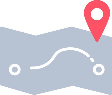 konum haritası simgesi simgesi