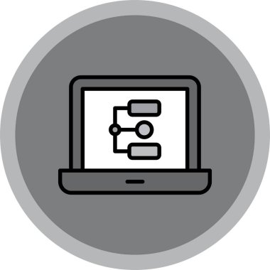 seo modern simgesinin vektör illüstrasyonu