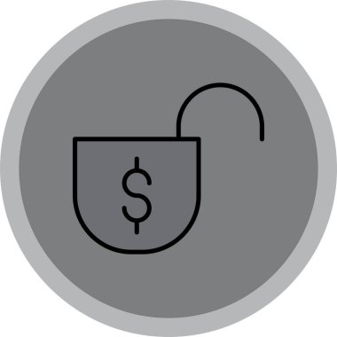 dolar simgesivektör illüstrasyon