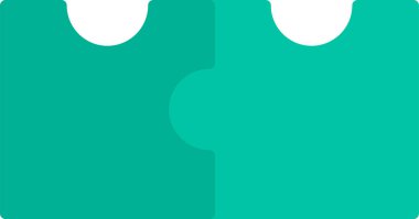 Modern simgenin vektör illüstrasyonu