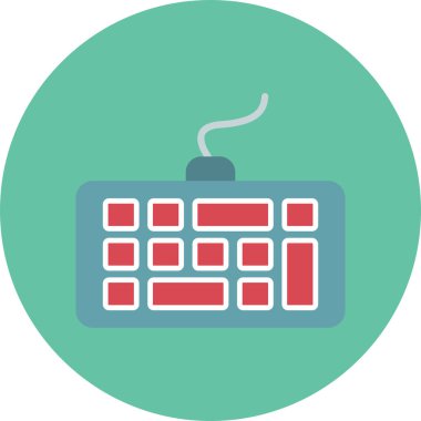 Bilgisayar. Web simgesi basit illüstrasyon