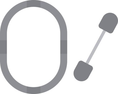 0 numara, sayı, beyaz arkaplanda vektör illüstrasyonu