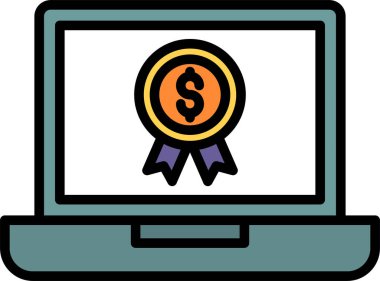 İnternet bankacılığı. Basit illüstrasyon