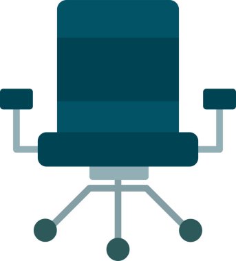 Sandalye. Web simgesi basit illüstrasyon