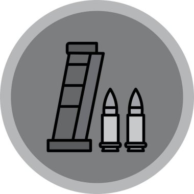 Kurşun simgesinin vektör illüstrasyonu