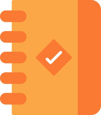 Kontrol listesi. Web simgesi basit illüstrasyon