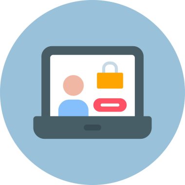 Online alışveriş renkli simge