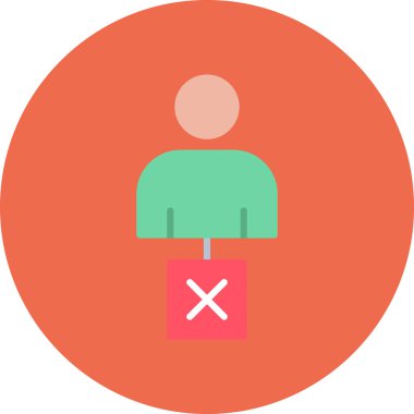 Düz biçimdeki vektör simgesini sil