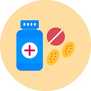 Haplar. Web simgesi basit illüstrasyon