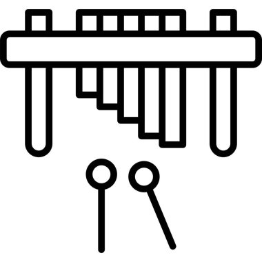 Barbekü ızgarası. Basit resimleme