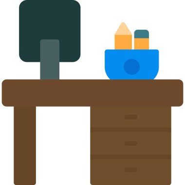 tablo simgesi vektör illüstrasyonu