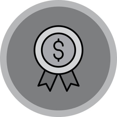 Ödül. Web simgesi basit illüstrasyon