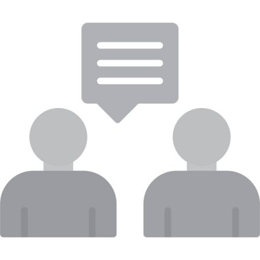 Konuşma baloncukları ikon vektör çizimi