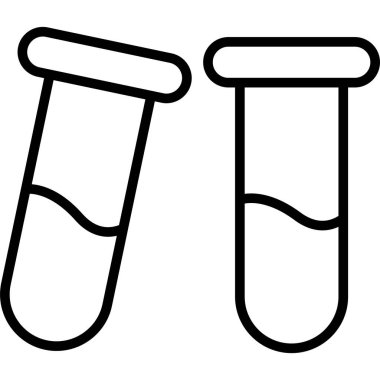 Test tüpü. Basit resimleme