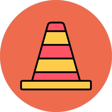 Koni. Web simgesi basit illüstrasyon