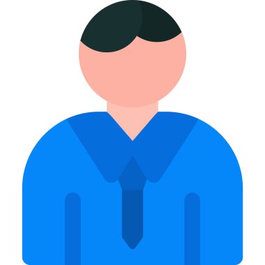 Avatar iş adamı simgesi