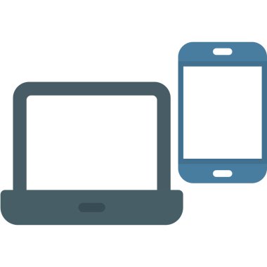 tablet bilgisayar izole edilmiş simgesi