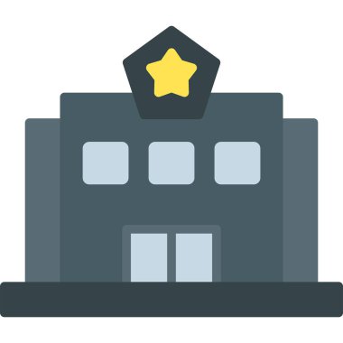 Düz stil ile okul ikonu oluşturma