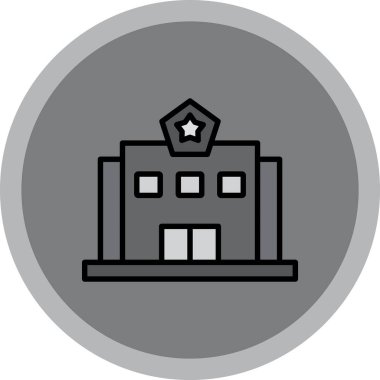 Otel simgesi vektör illüstrasyonu