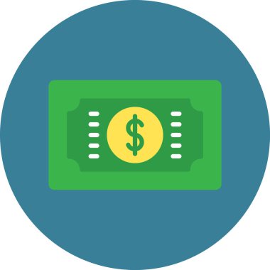 Nakit düz vektör simgesi