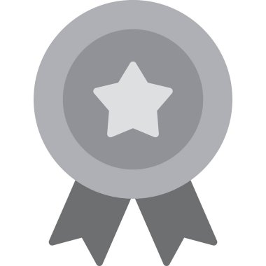 Ödülü rozet vektör simgesi