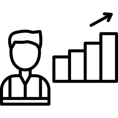 Grafik. Web simgesi basit illüstrasyon