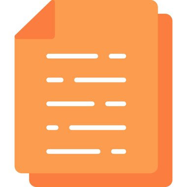 belge dosya vektör simgesi