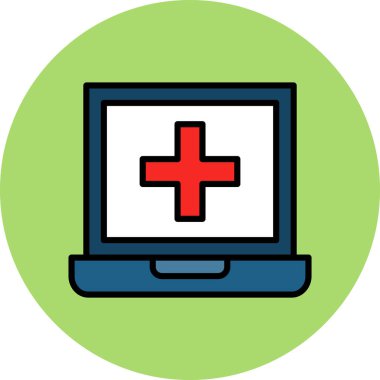 tıbbi simge vektör illüstrasyonu