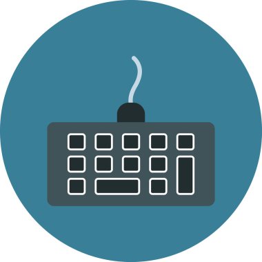 Radyo ve antenin vektör illüstrasyonu