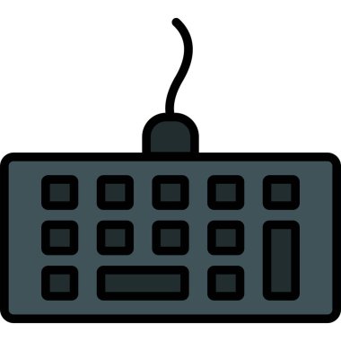 Modern simgenin vektör illüstrasyonu