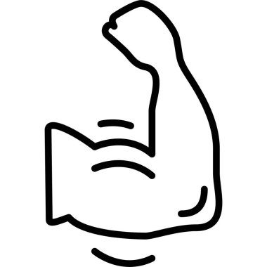 Kemik simgesi olan insan eli, taslak biçimi