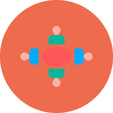 Zindelik. Web simgesi basit illüstrasyon