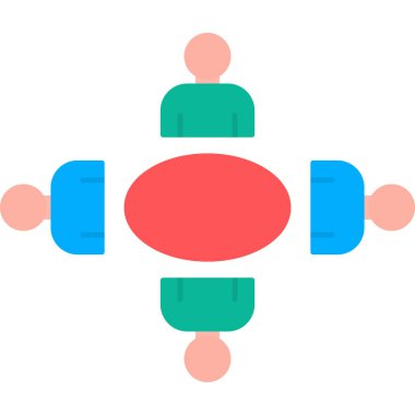 Seo simgesinin vektör illüstrasyonu