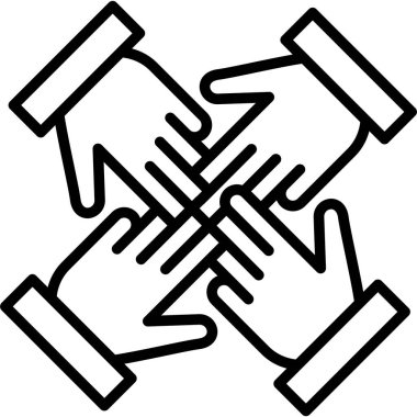 el ele tutuşan bayrak simgesi, özet biçimi