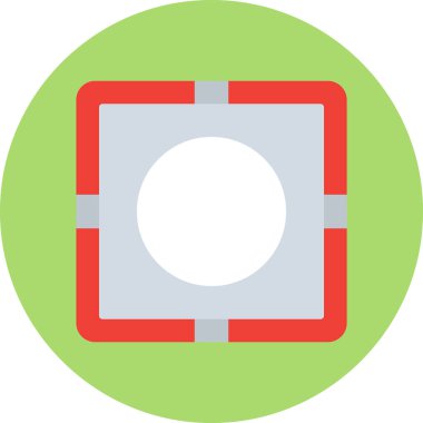 kamera simgesi vektör illüstrasyonu