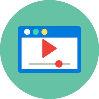 seo modern simgesinin vektör illüstrasyonu