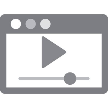 Laptop Düz Vektör Simgesi