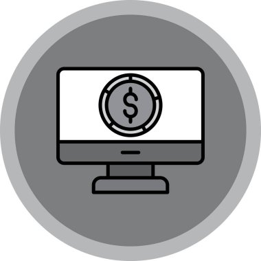 vektör dizüstü bilgisayar simgesi, modern tasarım illüstrasyonu