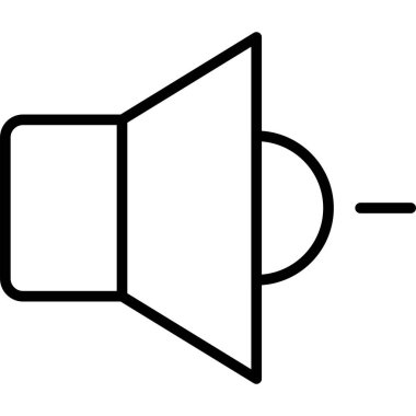 hoparlör vektör illüstrasyonu